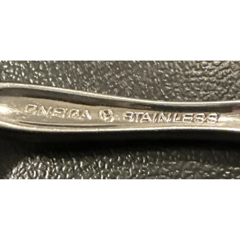 Oneida Michelangelo Heirloom Cube Dinner Knife Set Of 8 Stainless‎ Flatware